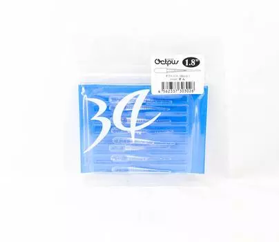 Thirty Four Soft Lure Octpus 1.8 Inch 8 per pack Gin (3026)