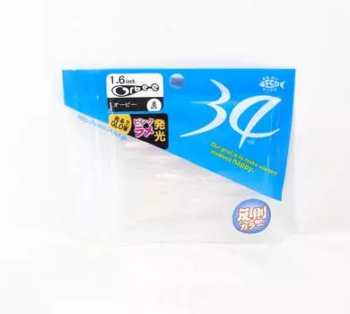 Тридцать четыре мягкие приманки Orbee 1,6 дюйма 8 штук в упаковке Hanachirashi (2890)