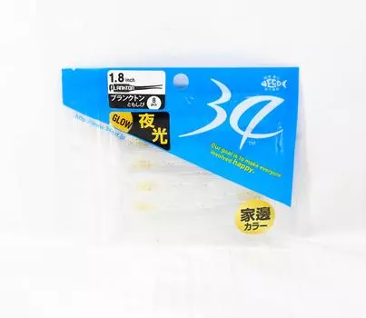 Thirty Four Soft Lure Plankton 1.8 Inch 8 per pack Tomoshibi (4930)