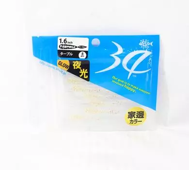 Тридцать четыре мягких приманки Tadpole 1,6 дюйма 8 штук в упаковке Tomoshibi (6293)