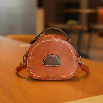 This Is A Vintage and Aged Women s Handbag, A High-quality Single-shoulder Crossbody Bag, and A Casual Women s Bag