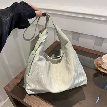 This year s popular fashion niche design spring and summer new versatile casual bag shoulder underarm bag tote bag чёрный