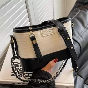 This year s popular small bag women s summer new fashion niche chain shoulder crossbody bag luxury wandering bag белый
