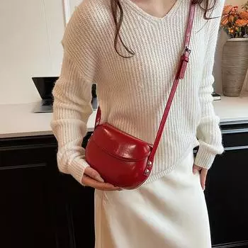 В этом году популярная маленькая сумка женская 2024 осень новая иностранная сумка с воздушным давлением маленькая квадратная сумка модная универсальная сумка через плечо 20*5*13 серебряный