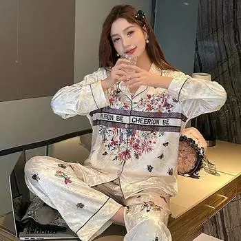 Популярный в этом году женский плотный бархат Diamond Velvet с белой подкладкой, мягкий и липкий круглый год, домашняя куртка M