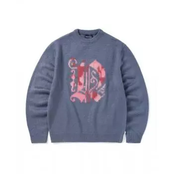 ThisisNeverthat FortuNa N Logo свитер темно-синий XL