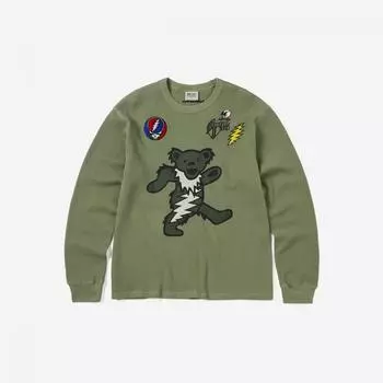 ThiSiSneverthat Gd Peace Bears Waffle LS Top Gd243wtoLp01 M