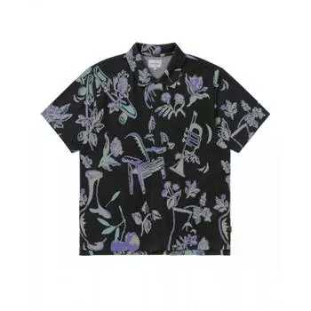 Thisisneverthat Объект Жаккардовый Топ На Пуговицах Черный S