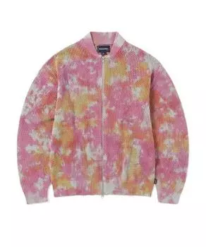 Thisisneverthat сетчатая вязаная куртка розового цвета S
