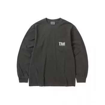 ThiSiSneverThat That Pocket LS Tee уголь S