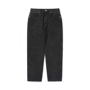 Thisisneverthat Tnt Felix Рукав Джинсы Черные S