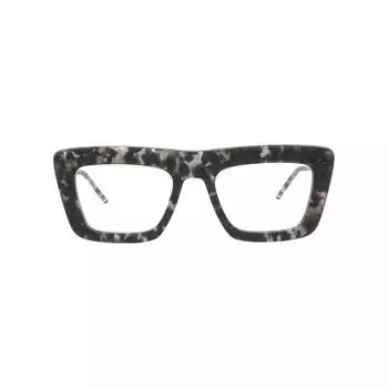 Thom Browne квадратная оправа ацетат оптические оправы серый черепаховый прозрачный One Size