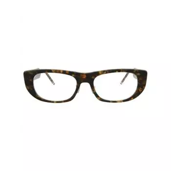 Thom Browne Square Frame Ацетат Оптические Оправы Токио Черепаха Прозрачный One Size