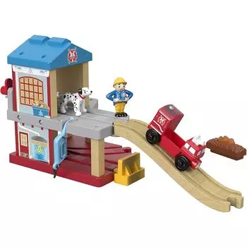 Thomas the Tank Engine wooden rail series fire house FVD12