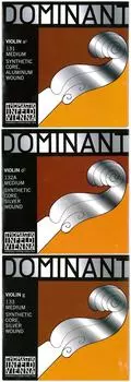 THOMASTIK Dominant струна для скрипки комплект струн струна серебряная 4/4 A.D.G (D-обмотка)