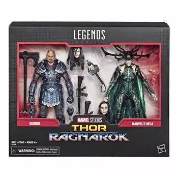 Thor Battle Royale Hasbro Marvel Legends 6 дюймов Фигурка 2 шт Hela Scourge THOR RAGNAROK 6 дюймов 2PACK HELA SKURGE Фильм Последние Marvel MCU Legends