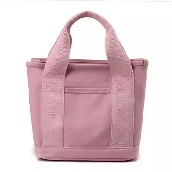 Thousand-layer Bag Niche Simple Shoulder Bag Handheld Thick Canvas Mobile Phone Bucket Tote Bag