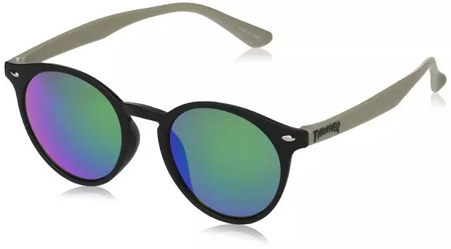 Thrasher Sunglasses Kids (Boston Style) [K021 / SHINE] Black/Green/French