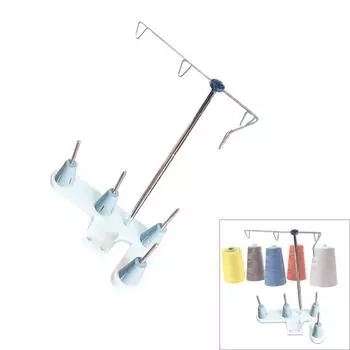 Thread Spool Holder Sewing Thread Stand 4 Spools Holder Thread Roll Holder for Embroidery and Sewing Machines