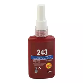Threadlocker 243 Ремонтный винт, прочность уплотнения, 50 мл