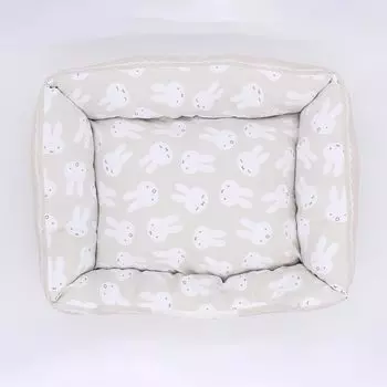 Three Arrows Miffy Miffy Face Cool Sofa для собак и серых кошек, серый