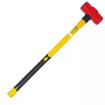 Three Hand Fiberglass Handled Hammer 10 lbs 300166 Double-Ended