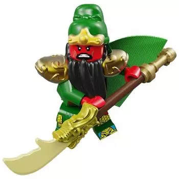 Three Kingdoms Building Block Assembly Кукла Мальчик Развивающая Игрушка