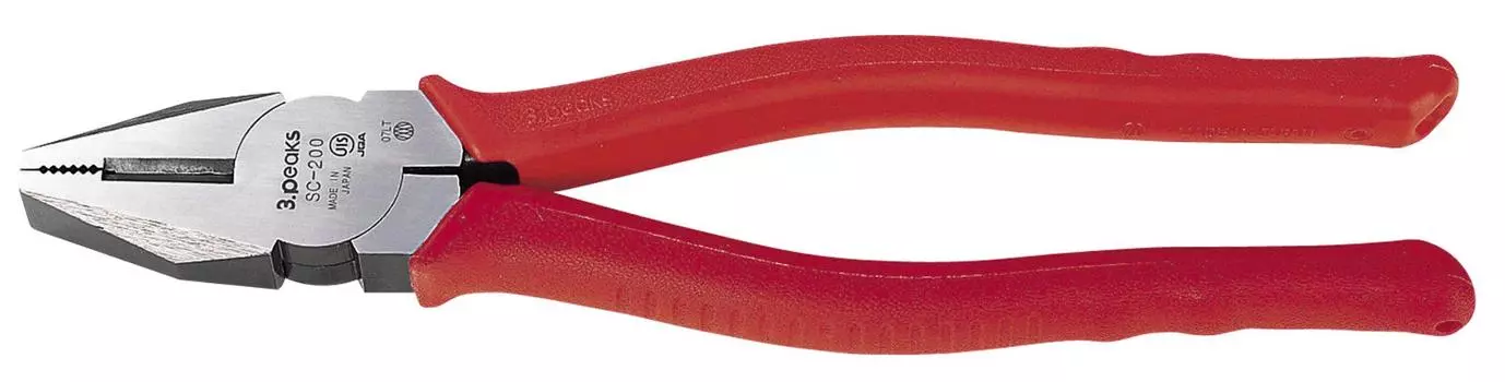 Three Peaks Giken Pliers Molded Grip 200mm 3.peaks SC-200Z