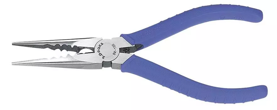 Three Peaks Giken Radio Pliers Molded Grip 150mm 3.peaks All-Purpose BR-150Z-S