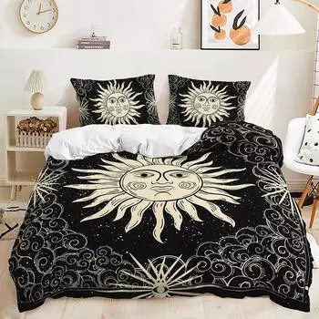 Three-Piece Tree Of Life Twelve Constellations Quilt Set Two-Piece Set Bedding 135 * 200 (two-piece set) 90g