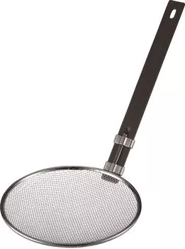 Three Snow Fried Soba Вертикальный тип 30 см нержавеющая сталь коммерческий Рамен дуршлаг для кипячения Tsubame Sanjo Сделано в Японии Three Snow Shinetsu Works 10186