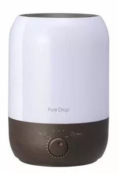 Three Up Aroma Humidifier Maximum Humidification Volume 8 Tatami Pure Drop Dark Wood 3.5L 320ml/h HF-T1823DW