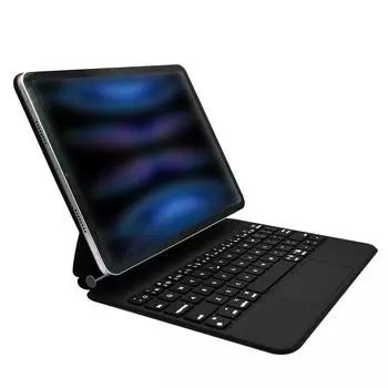 ThreeinOne Design Tablet Smart Control Keyboard, сильное магнитное поглощение, BT5.2 Long Endurance Type-A For iPad 10 2022 10.9 inch чёрный