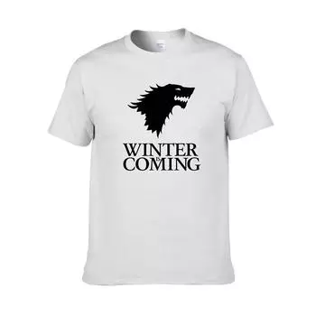Thrones Game Of Ice Wolf Men Unisex Short Sleeve Casual T Shirt Tops Tshirt Tee S