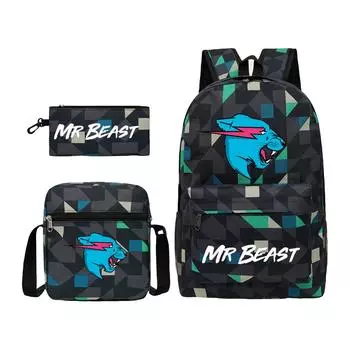 Through Anime Game Backpack, Back-to-school Backpack Breathable, Wear-resistant And Waterproof, Suitable For Boys And Girls Gifts One Size