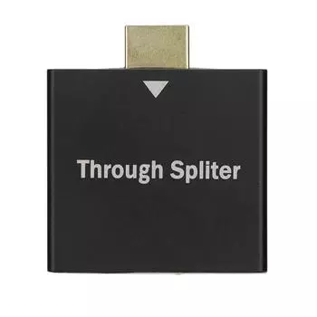 Through Spliter High Resolution Signal Stability 1 in 2 Out Small Portable High Definition