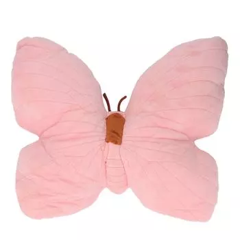 Throw Pillow Soft Home Decor Cartoon Cute Decorative Plush Pillow Stuffed Animal Toy for Living розовый