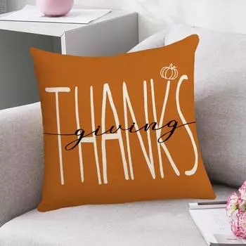 Наволочка с 3D-принтом тыквы, квадратная форма, скрытая застежка-молния, украшение для спальни, гостиной, дивана, вечеринки на Хэллоуин 45x45cm