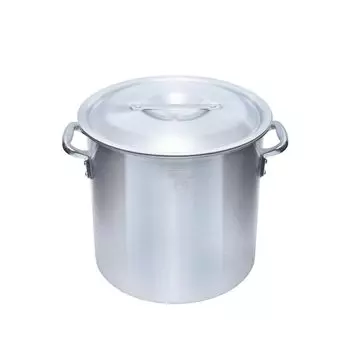 Thunder Group Алюминиевый IH с коммерческим горшком IALZND024, совместимый, 24 см, 10 л, весы, крышка, использование, двуручный горшок,