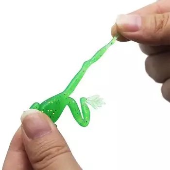 Thunderfrog Lua 2.7G4.5Cm с эффектом свечения в темноте зеленая мягкая лягушка имитация приманки мягкая лягушка