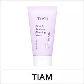 [ТИА М] ТИАМ (pwL5) Ночная маска с улиткой и азуленом 100мл