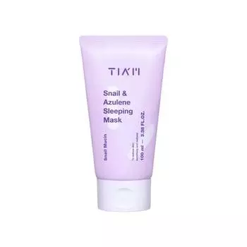 [TIAM] Ночная маска с улиткой и азуленом 100 мл