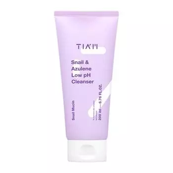 [TIAM] Очищающее средство с улиткой и азуленом с низким pH 200 мл