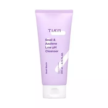 [TIAM] Очищающее средство с улиткой и азуленом с низким pH 200 мл