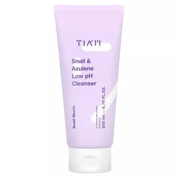 Tiam, Snail & Azulene Mildly Acidic Cleanser, 6.76 fl oz (200 ml)