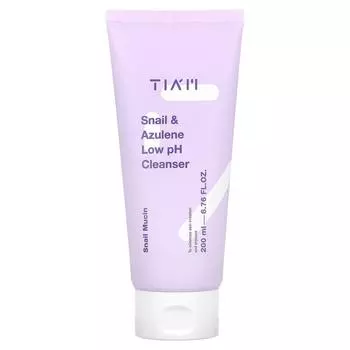Tiam Snail & Azulene Слабокислотное очищающее средство 200 мл (6,76 жидких унций), 1 упаковка, 200мл