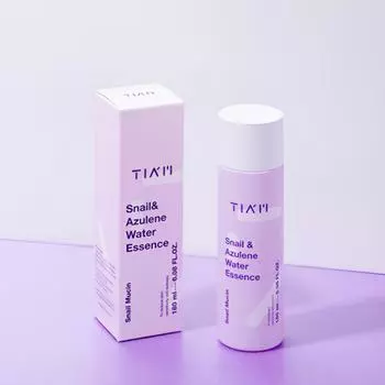 TIAM Snail & Azulene Water Essence 180ml - Эссенция для воды с улиткой и азуленом 180ml X 1PCS