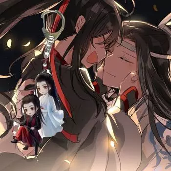 Tian Guan Ci Fu Tian Guan Ci Fu брелок с фигуркой Mo Dao Zu Shi, брелок для ключей, аксессуары для сумки 5377