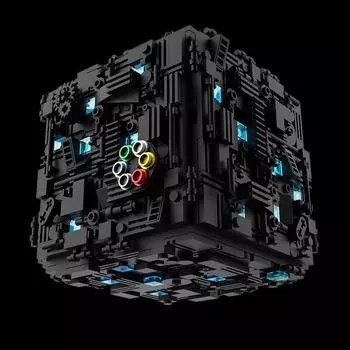 Tianji 7th Generation Decryption Box Mechanism Unlocks Building Block Small Particles To Assemble Adult Difficult Boy Educational Toys