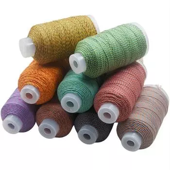 Тибетская хлопковая нить ручной работы Wenwan, веревка для браслетов, хлопковая веревка, специальная нить Xingyue Bodhi, износостойкие бусины для плетения веревок 18 strands/1mm long about 180 meters